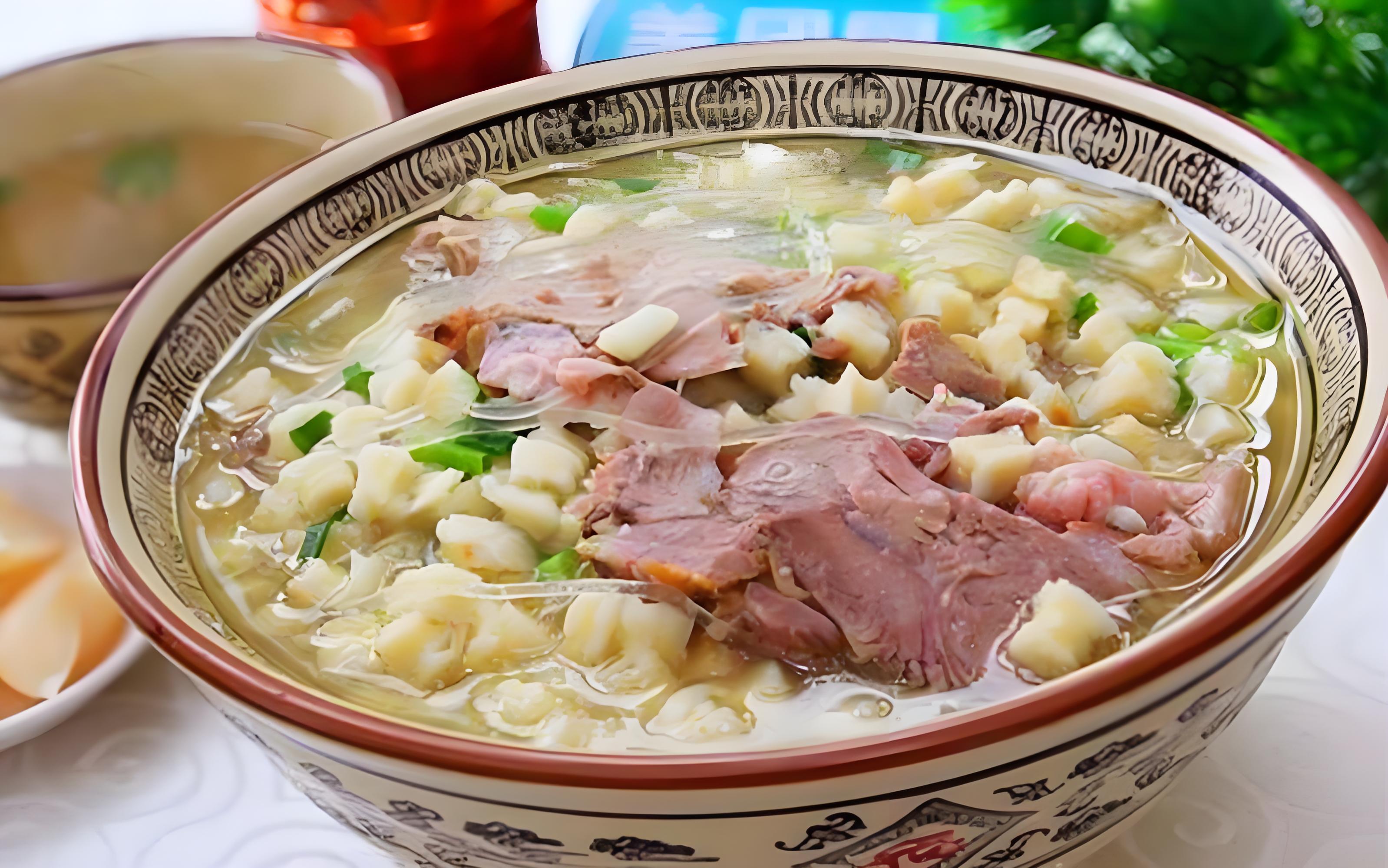 Lamb Paomo (Yang Rou Pao Mo)_Shaanxi